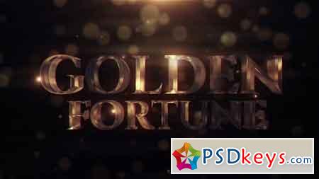 Golden Fortune After Effects Template 21913924