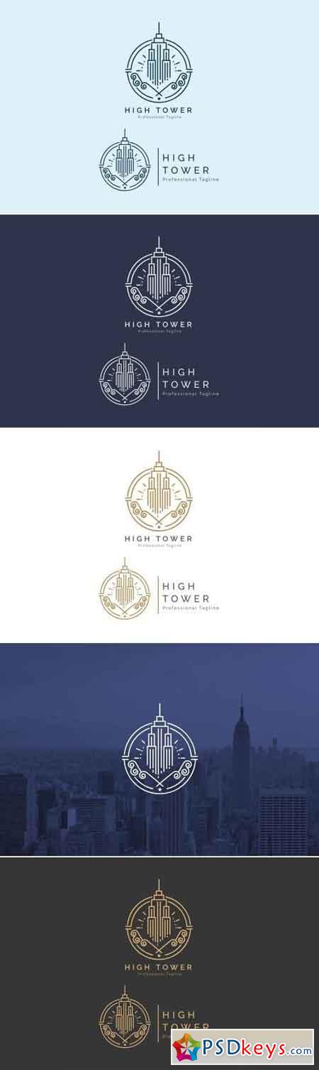 High Tower - Building Logo