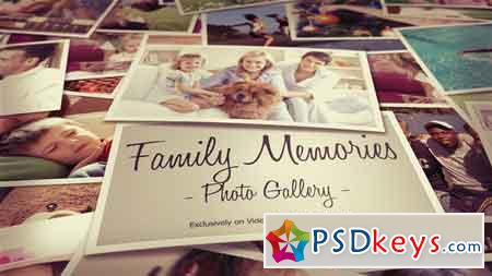 Photo Gallery - Family Memories After Effects Template 20540641