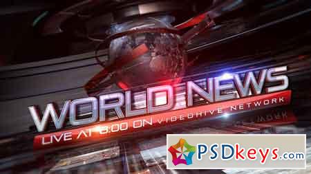 World News Broadcast Pack V.2 After Effects Template 14438255