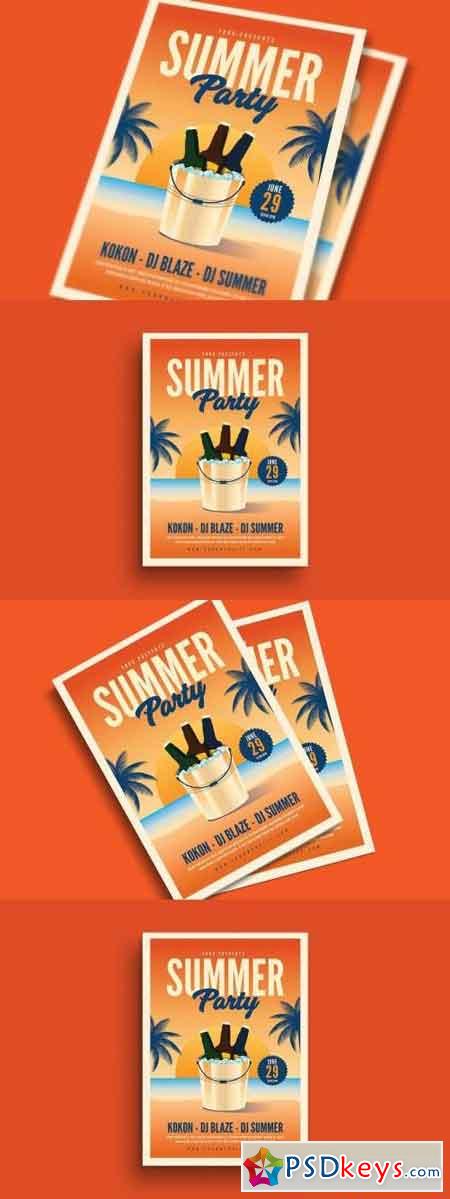 Summer Beer Event Flyer