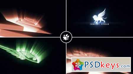 Cinematic Light Rays Logo v3 After Effects Template 22040240
