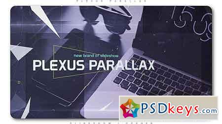 Plexus Parallax Slideshow Opener After Effects Template 20689393
