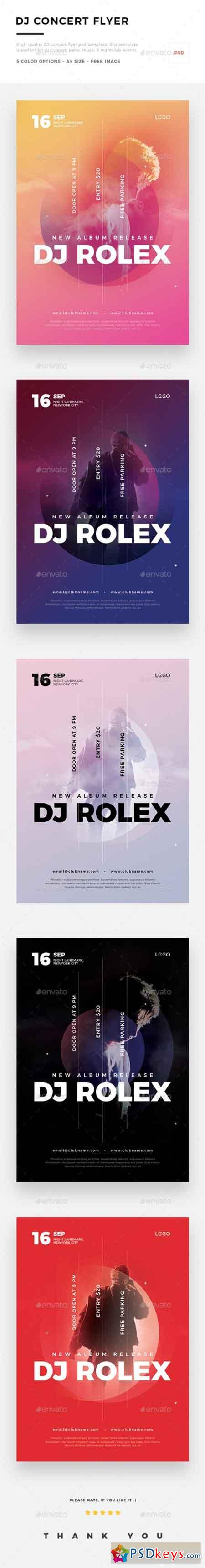 DJ Concert Flyer 20658862
