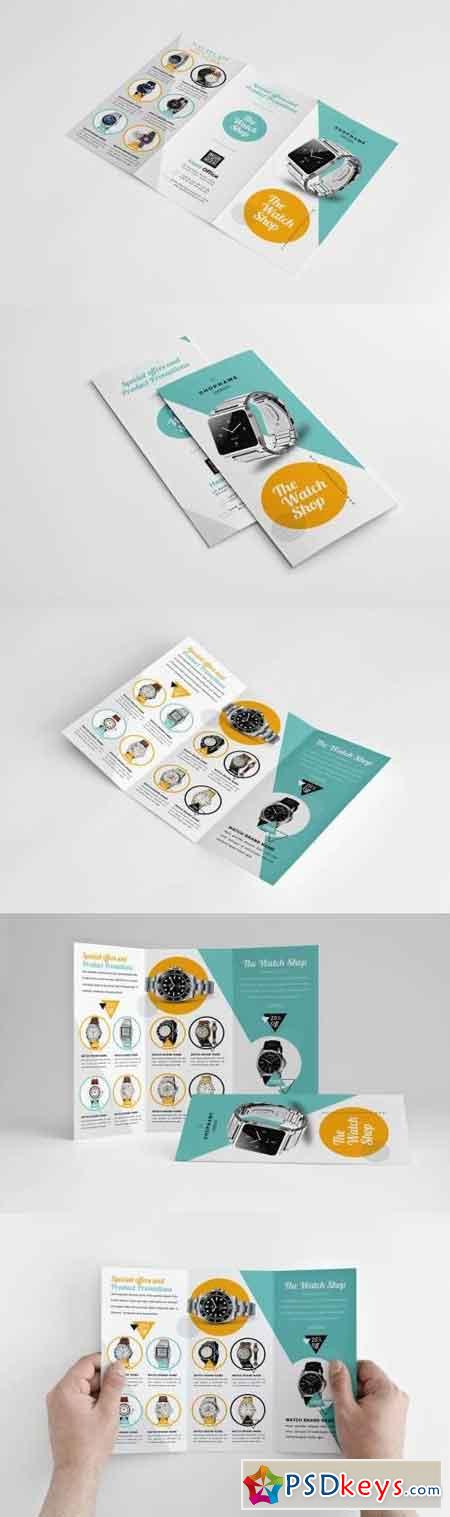 Watch Store Trifold Brochure
