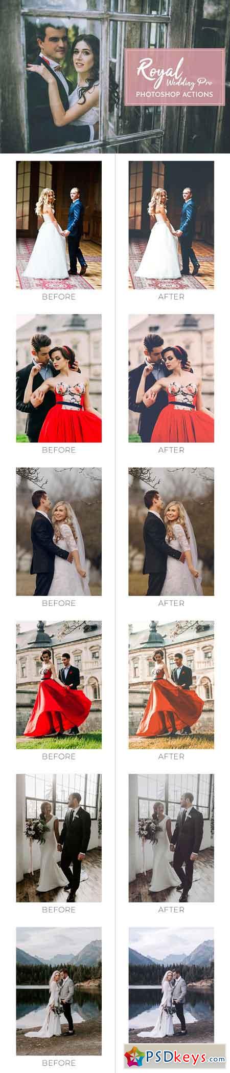 Royal Wedding Pro Photoshop Actions 2688845