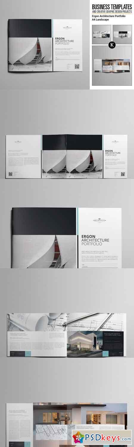 Ergon Architecture Portfolio A4 Landscape 3463850