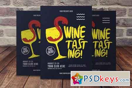 Wine Tasting Flyer