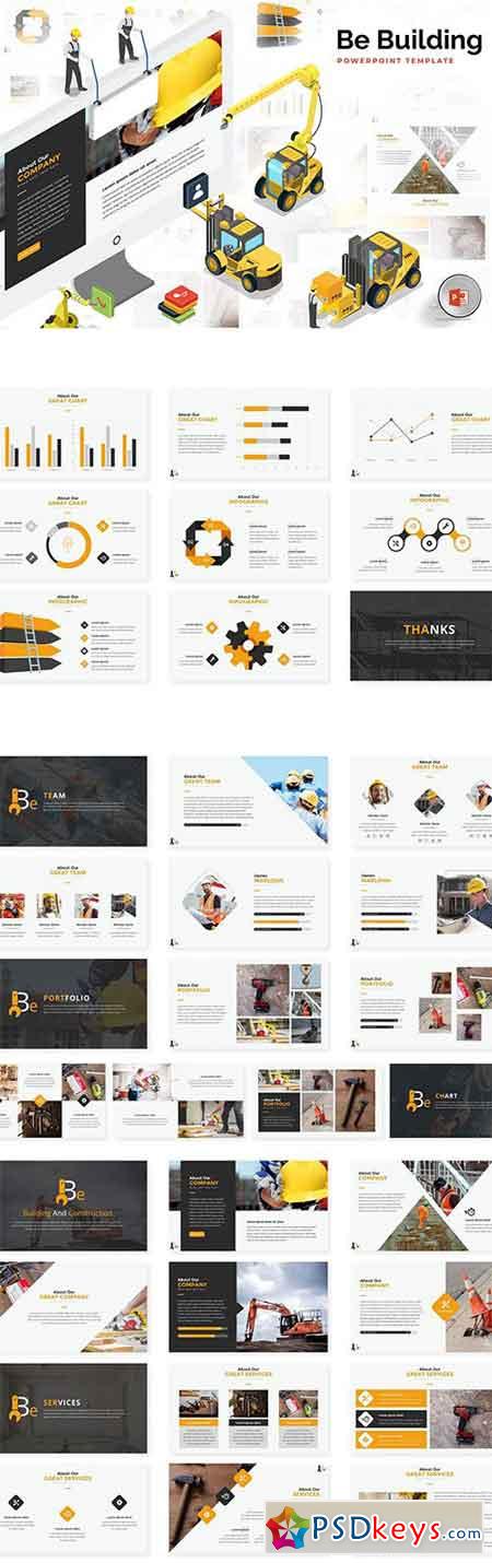Building & Construction PowerPoint, Keynote and Google Slides Templates