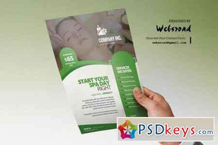 SPA Flyer Template