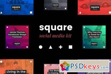 Square Social Media Kit