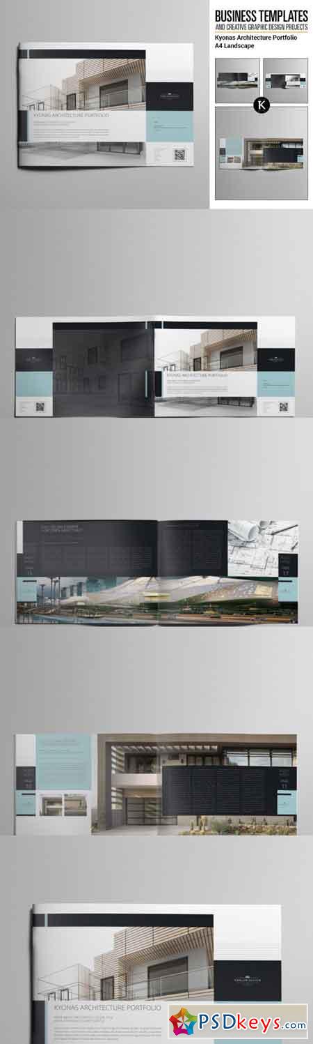 Kyonas Architecture Portfolio A4 Landscape 3463911