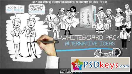Whiteboard Alternative Ideas After Effect Template 5874955