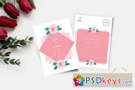 Wedding Invitation and RSVP Cards