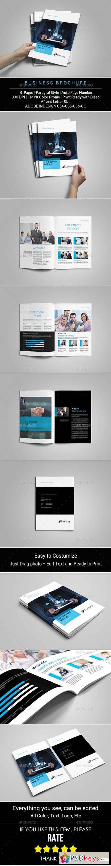 Business Brochure Template 12625097