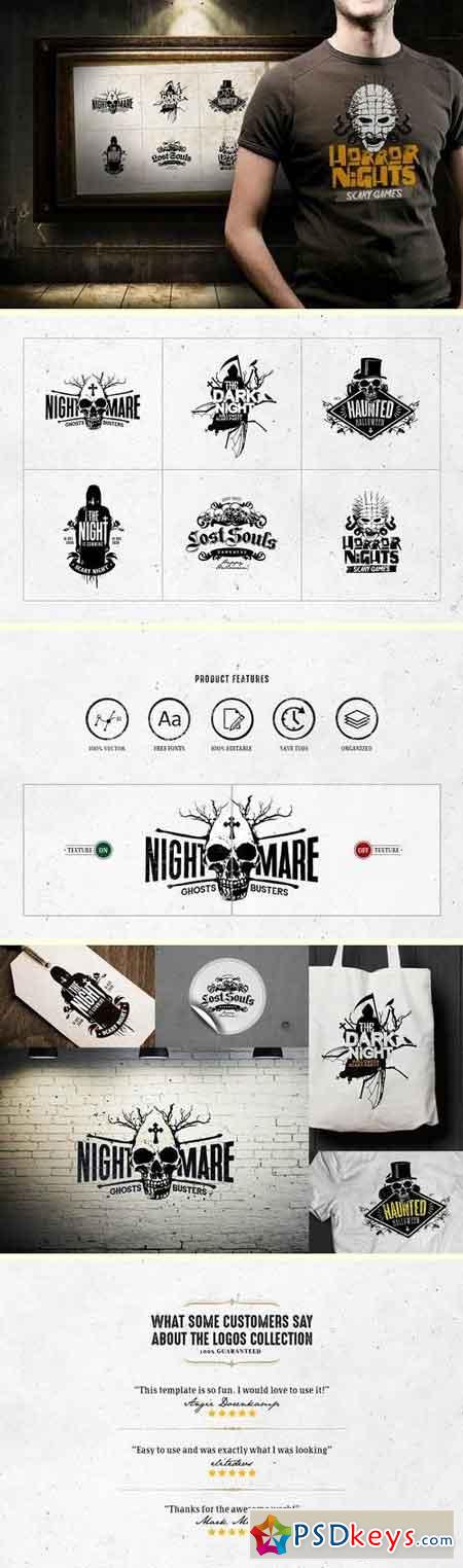 Horror Logo Templates