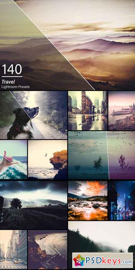 140 Travel Lightroom Presets 3470632