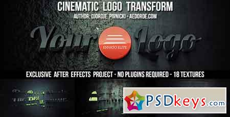Cinematic Logo Transform 7633200 After Effect Template