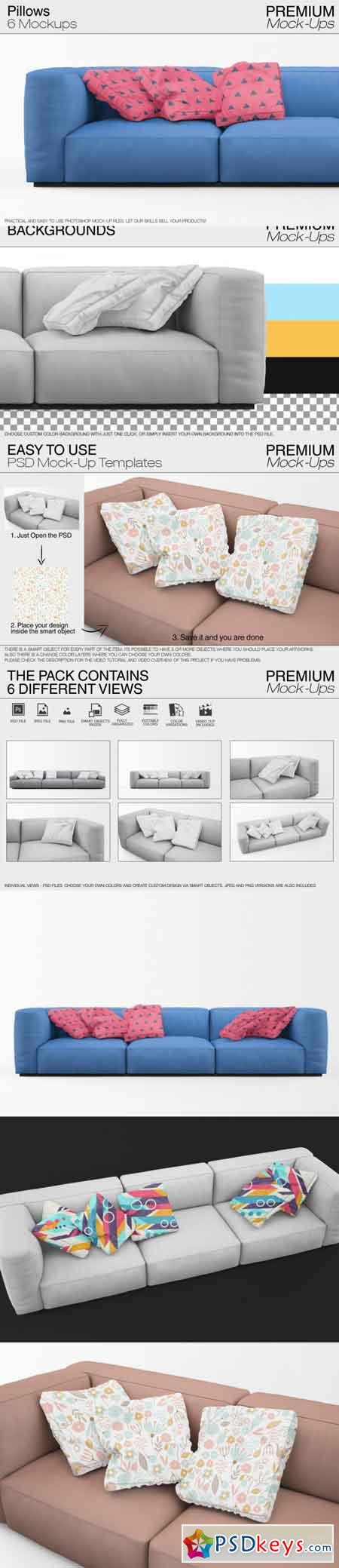 Pillow Mock-ups 3470800