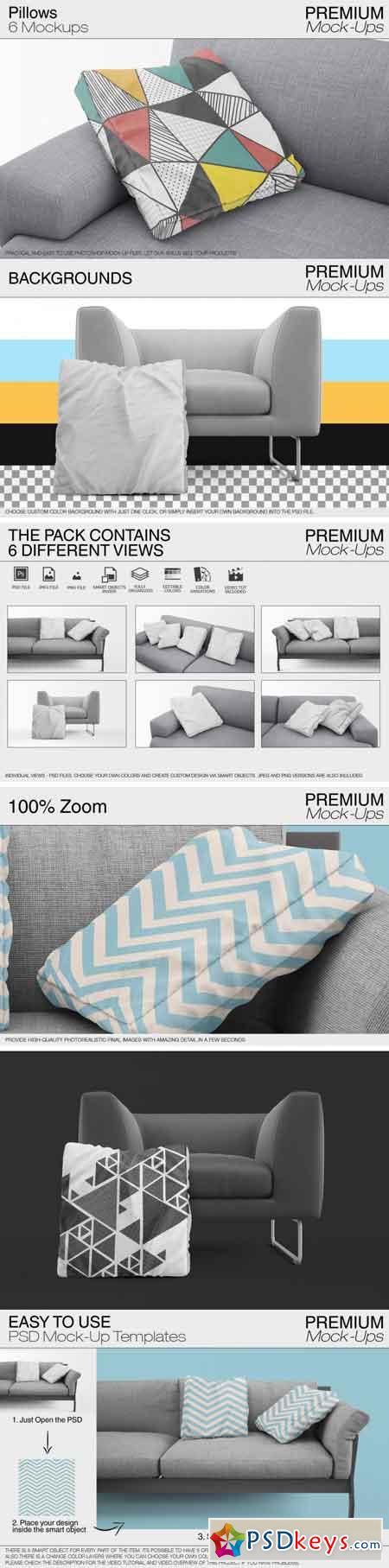 Pillow Mock-ups 3470802