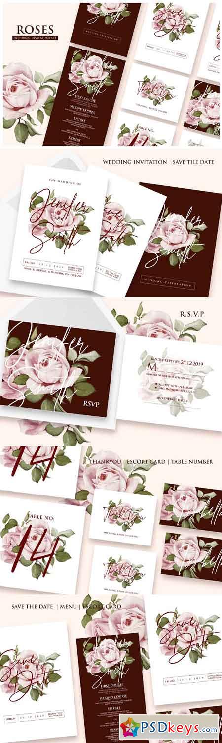 Roses - Wedding Invitation Ac.23 2752475
