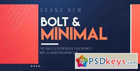 Bolt & Minimal 19589717 After Effects Template
