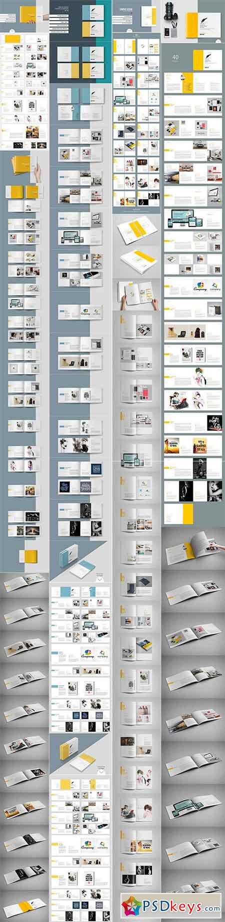 Graphic Design Portfolio Template Bundle