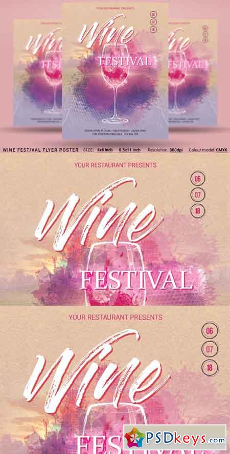 Wine Festival Flyer 3471432
