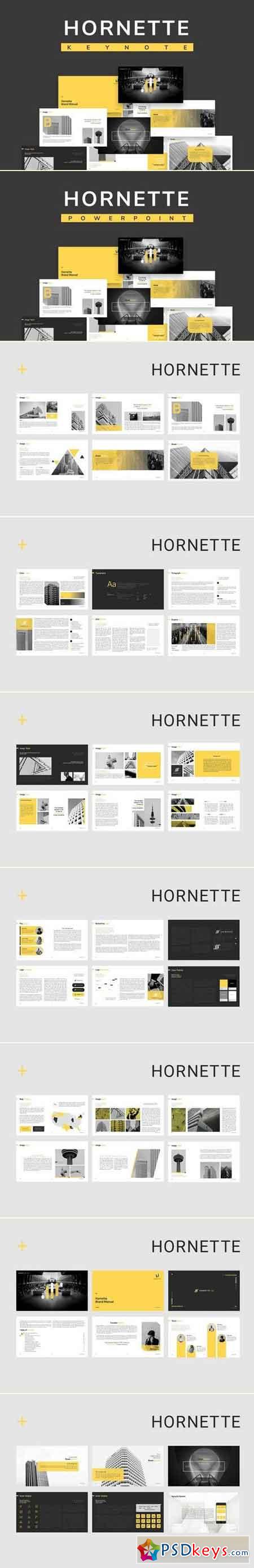 Hornette Powerpoint & Keynote Templates