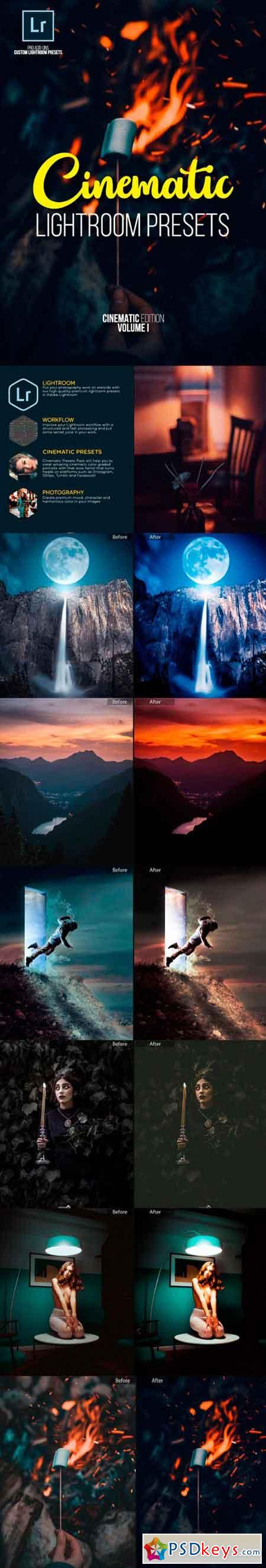 20 Cinematic Essential Lightroom Presets 22141478