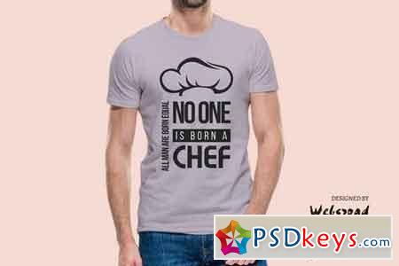 Chef T-shirt Design Template