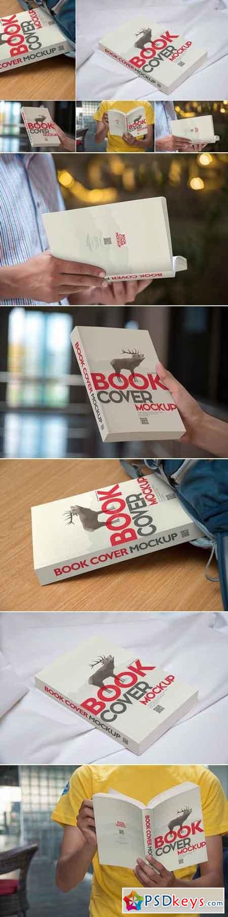 Gorgeous Book Cover Design Mockups