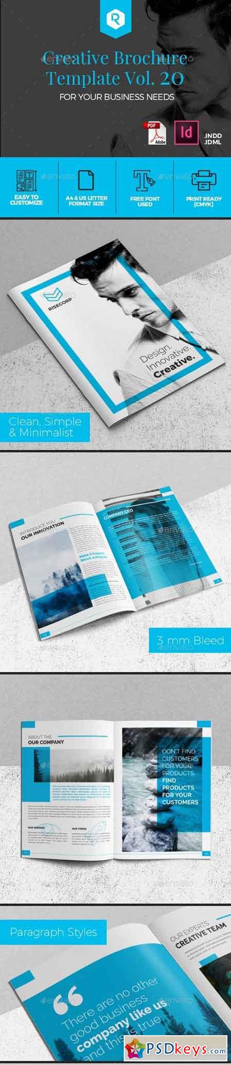 Creative Brochure Template Vol. 20 20089810