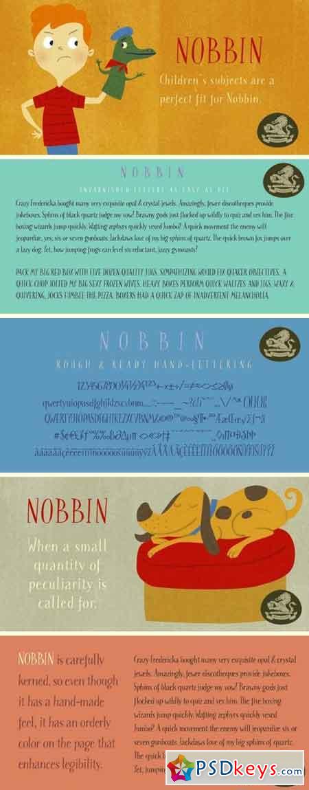 Nobbin Font