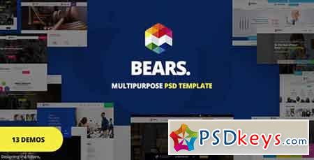 Bear's - Multi-Purpose Business PSD Template 21049631
