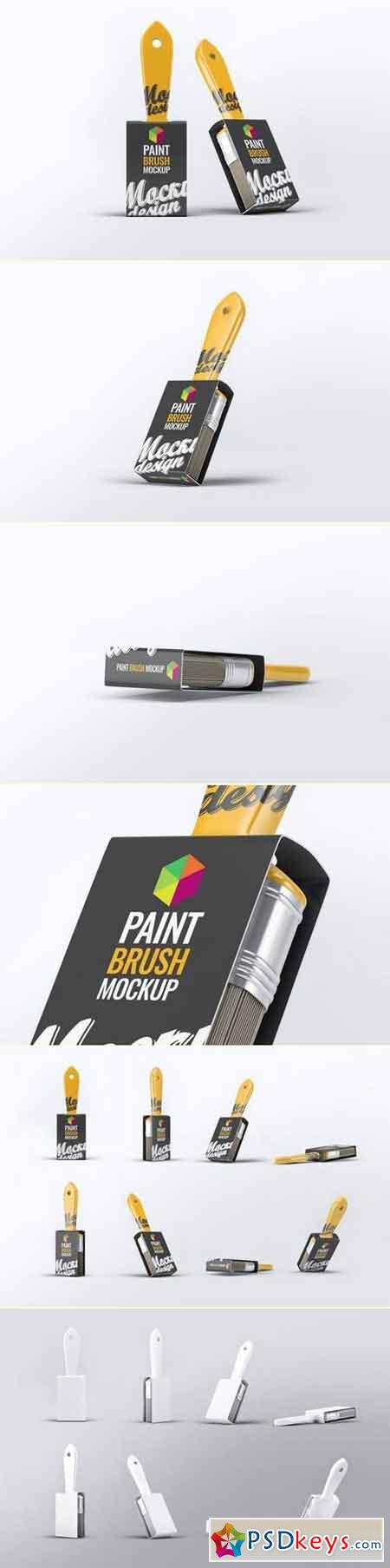 Paint Brush Mock-Up