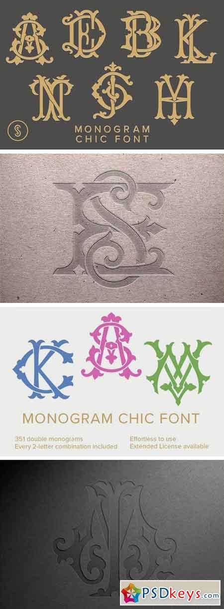 Monogram Chic Font