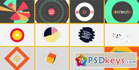 Shapes and Colors - Logo Reveal Pack 4304000 After Effects Template
