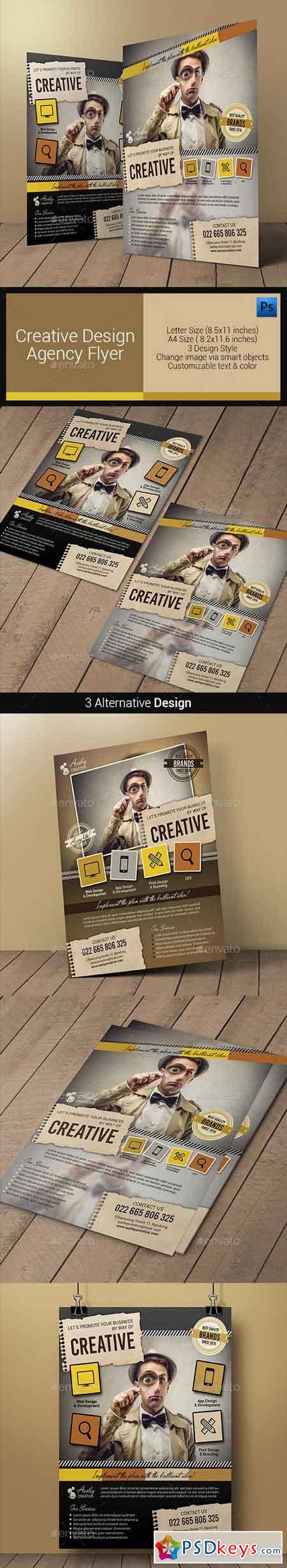 Creative Design Agency Flyers 10880677