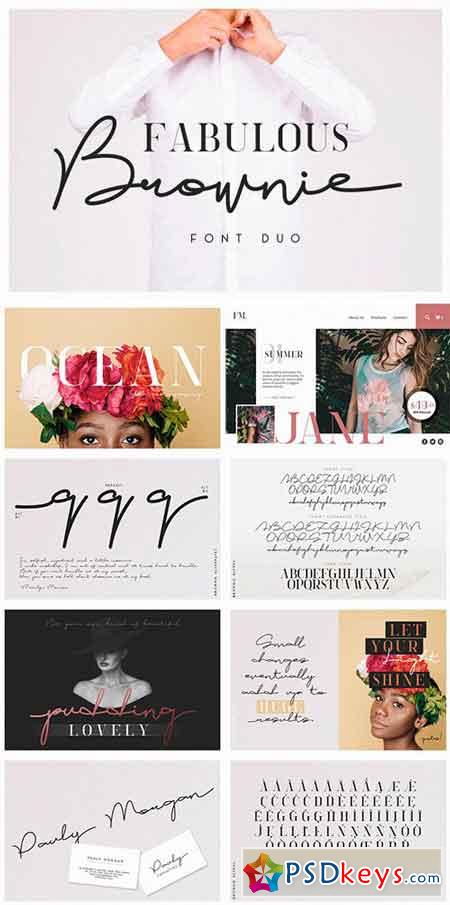 Brownie Font Duo 2618478