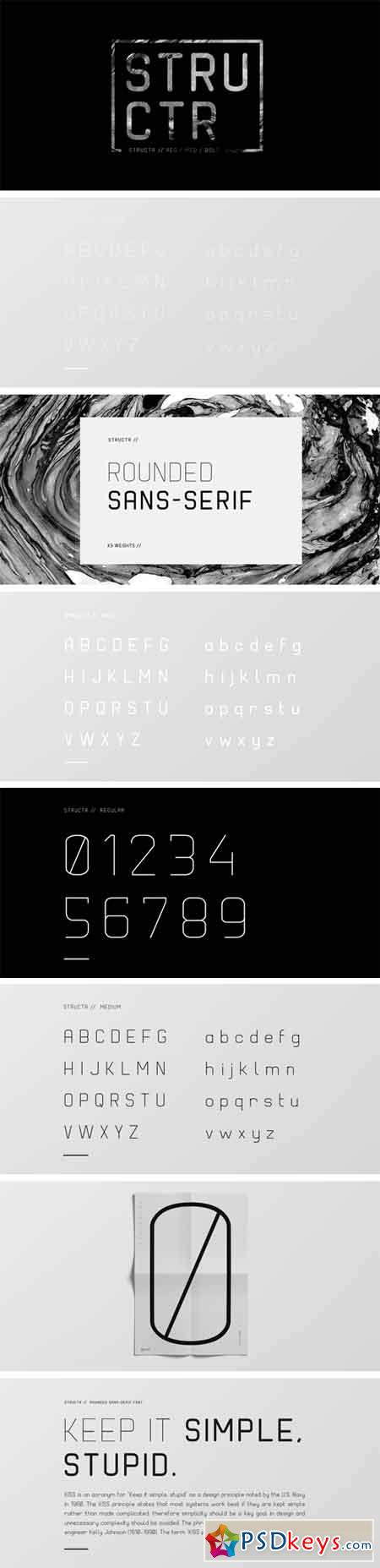 Structr Font Family