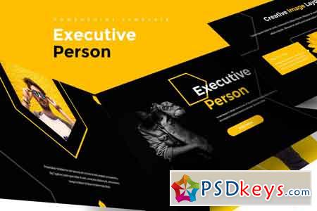 Executive Person - Powerpoint Template