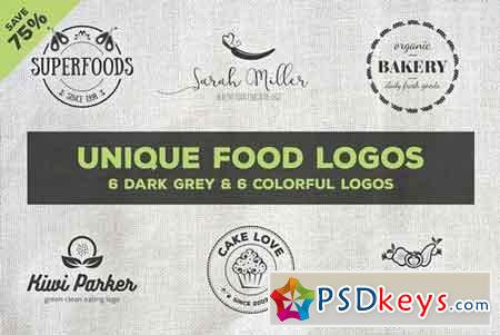 Unique Food Logos – Bundle 637692
