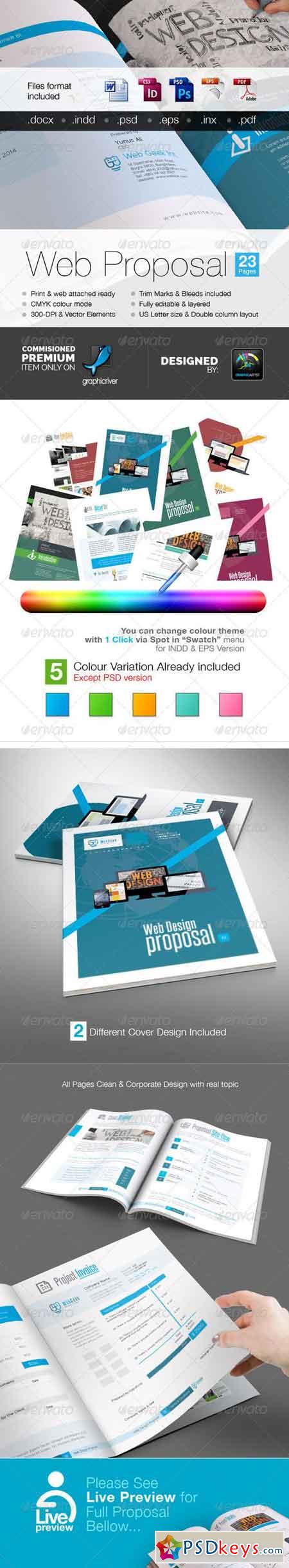 Web Proposal for Web Design Project 7259438
