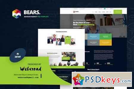 Bear's - Advisor Agency PSD Template