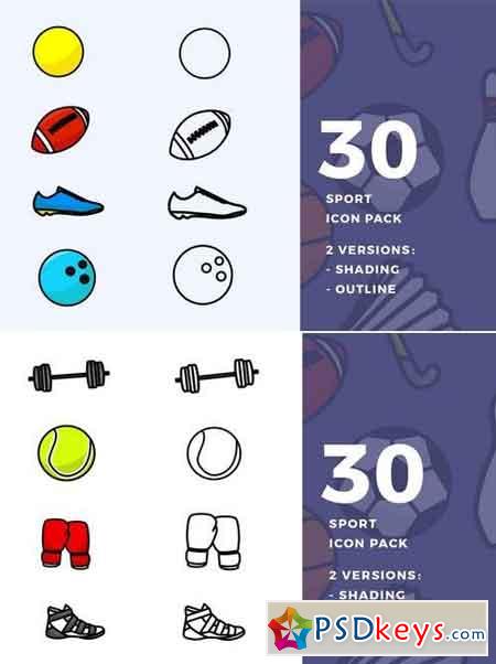 30 Sport Icon Pack