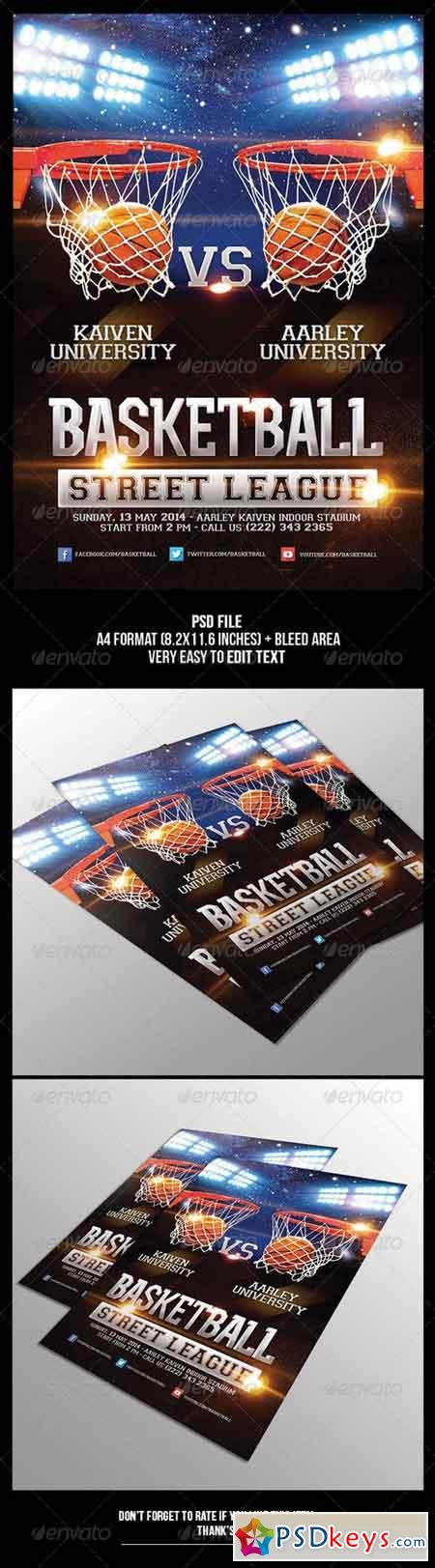 Basketball Game Flyer 6534573
