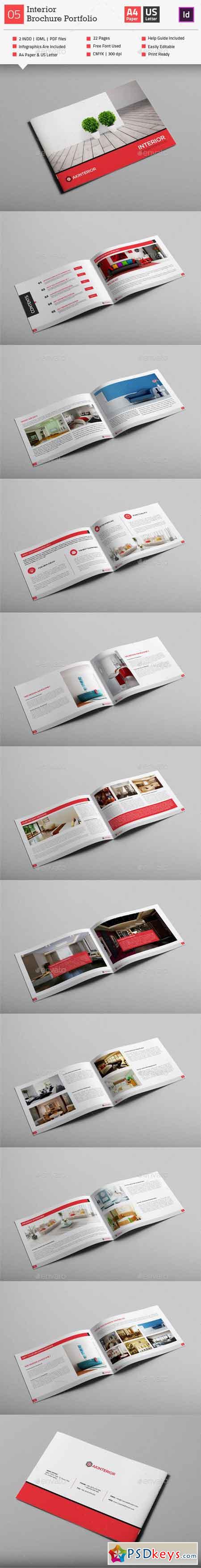 Interior Brochure Template Portfolio 9711709