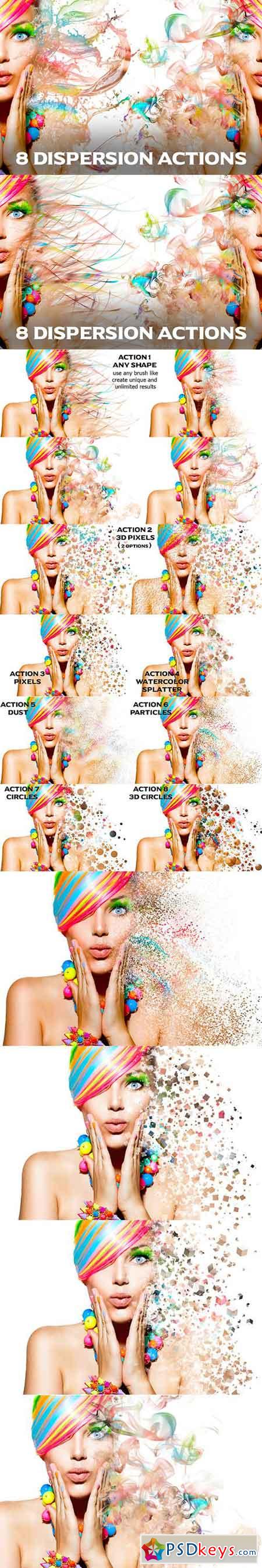 8 Dispersion Actions for Photoshop 2816287