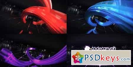 Digital Ribbon Logo Reveal 21148267 After Effects Template